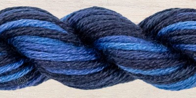 Mouline thread “OwlForest 2113 — Blue Black”