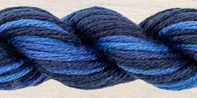 Mouline thread “OwlForest 2113 — Blue Black”