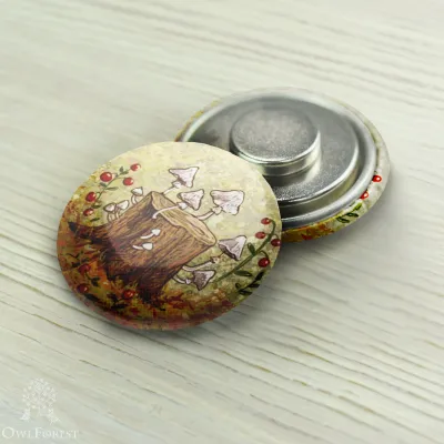 Magnet Needle Minder “Tree Stump”