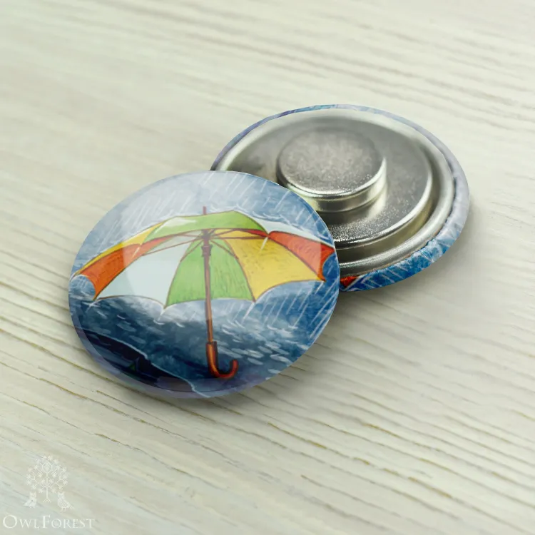 Magnet Needle Minder “Colored Umbrella”