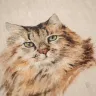 “Murzik Portrait” Linen Shopping Bag 