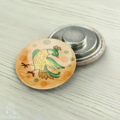 Magnet Needle Minder “Folk Bird”