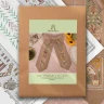 Printed embroidery chart “Tea Bow”