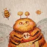 “Honey House Mistress” Linen Shopping Bag 