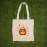 “Honey House Mistress” Linen Shopping Bag 