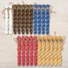 Set of OwlForest Hand-Dyed Threads for the “The Grand Owl Cup” Chart (Thread Trade n.a. Kirov)