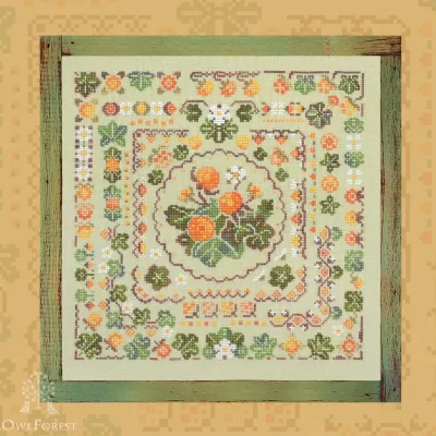Embroidery kit “Сloudberry Summer”