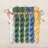 Basic Set of OwlForest Threads for the  “Lilies of the Valley” Embroidery (DMC)