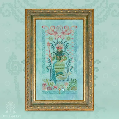 Embroidery kit “The Sea King”