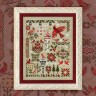 Digital embroidery chart “Red Cardinals”