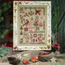 Digital embroidery chart “Red Cardinals”