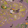 Digital embroidery chart “Singing Goldcrests”