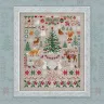 Free embroidery digital chart “Christmas in the Forest”