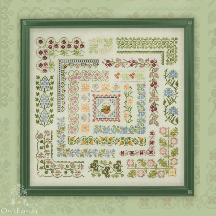 Embroidery kit “Northern Summer”