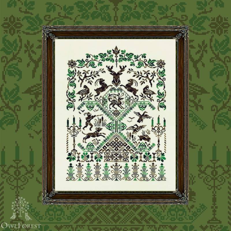 Printed embroidery charts — Bestsellers – Owlforest Embroidery Printed embroidery charts — Bestsellers – Owlforest Embroidery