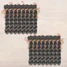 Set of OwlForest Hand-Dyed Threads for the “Black Roses” Chart (Thread Trade n.a. Kirov)
