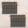 Set of OwlForest Hand-Dyed Threads for the “Black Roses” Chart (Thread Trade n.a. Kirov)