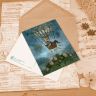 “Air-balloon Flight” Postcard