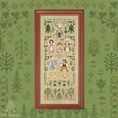 Embroidery kit “Little Red Riding Hood”