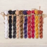 Set of OwlForest Hand-Dyed Threads for the “My Sweetie Pie” Chart (DMC)