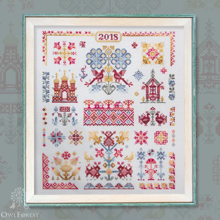 Embroidery kit “Russian Motifs”