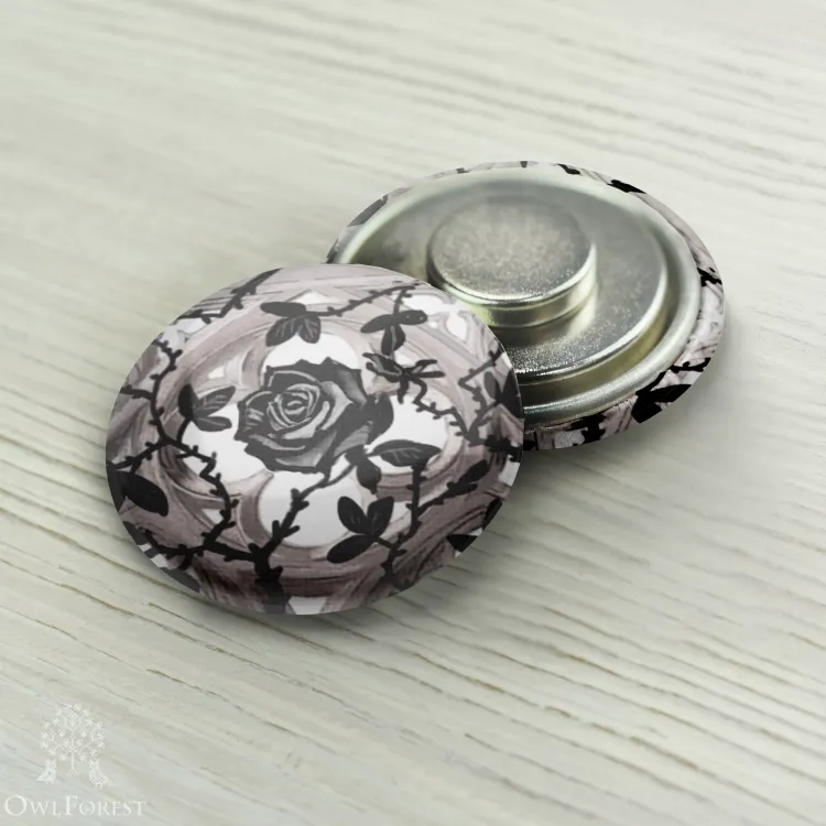 Magnet Needle Minder “Black Rose”