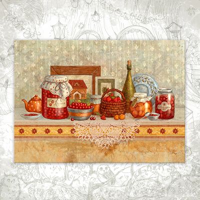 “Jam Shelf” Postcard