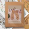 Printed embroidery chart “Coffee Bow”