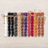 Set of OwlForest Hand-Dyed Threads for the “My Sweetie Pie” Chart (Thread Trade n.a. Kirov)