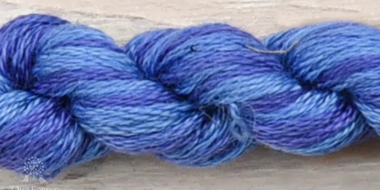 Mouline thread “OwlForest 1417 — Sapphire”