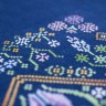 Printed embroidery chart “Irises”