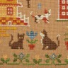 Printed embroidery chart “City of cats”