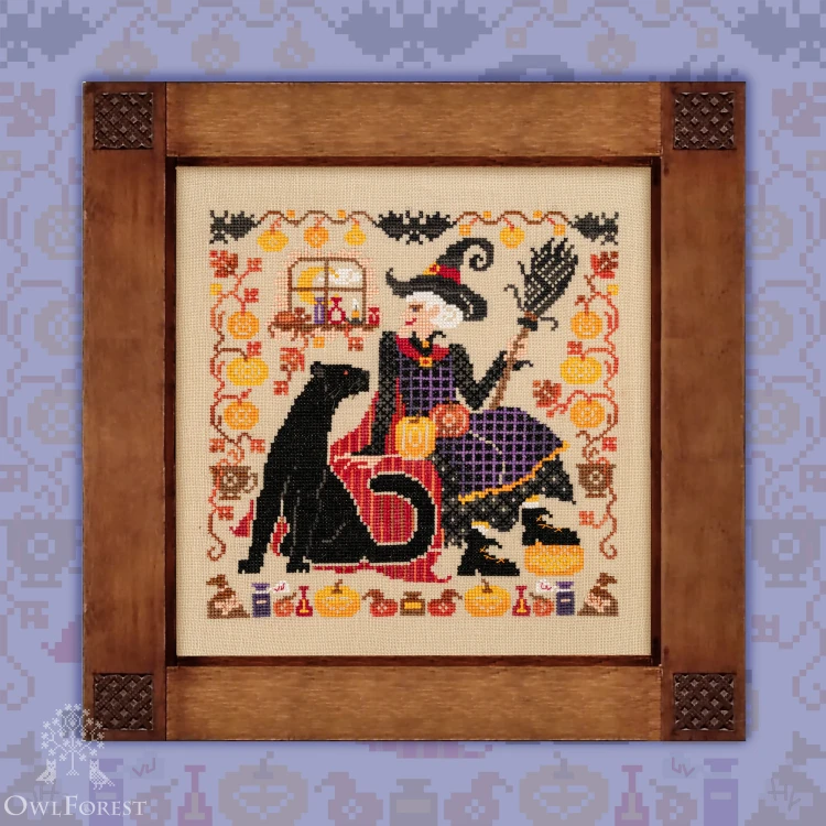 Embroidery kit “My Licorice Candy”