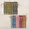Set of OwlForest Hand-Dyed Threads for the “Everflowering Garden” Pattern (Thread Trade n.a. Kirov)