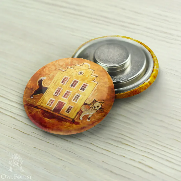 Magnet Needle Minder “City of cats”