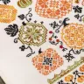 Printed embroidery chart “Pumpkin Quaker”