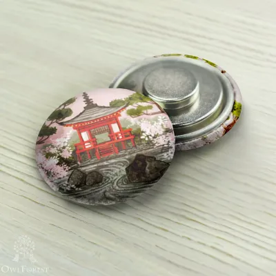 Magnet Needle Minder “Japanese Garden”
