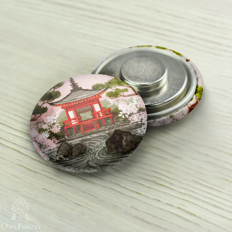 Magnet Needle Minder “Japanese Garden”