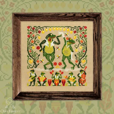 Embroidery kit “Night Tango”