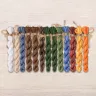 Set of OwlForest Hand-Dyed Threads for the “Little Red Riding Hood” Chart (DMC)