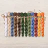 Set of OwlForest Hand-Dyed Threads for the “Little Red Riding Hood” Chart (DMC)