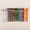 Set of OwlForest Hand-Dyed Threads for the “Little Red Riding Hood” Chart (DMC)