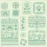 Digital embroidery chart “Birds in the Green Garden”
