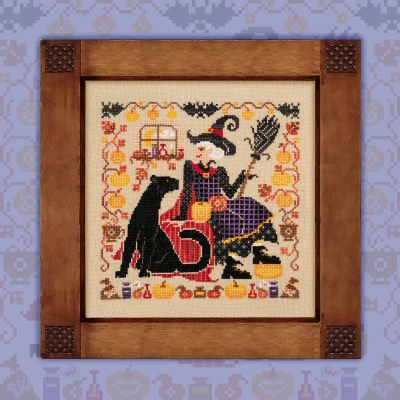 Printed embroidery chart “My Licorice Candy”