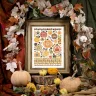 Digital embroidery chart “Pumpkin Quaker”