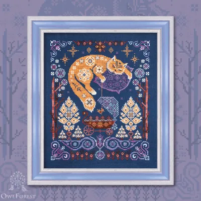 Digital embroidery chart “Lullaby”