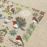 Printed embroidery chart “Robins”
