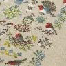 Digital embroidery chart “Robins”
