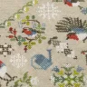 Digital embroidery chart “Robins”