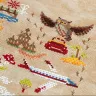 Digital embroidery chart “Owl Travellers”